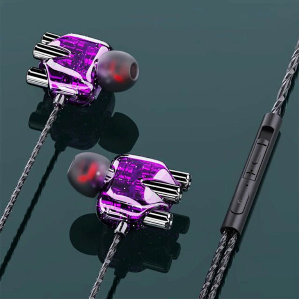 3K X30 In-Ear-Headset mit Mikrofon und Tasche