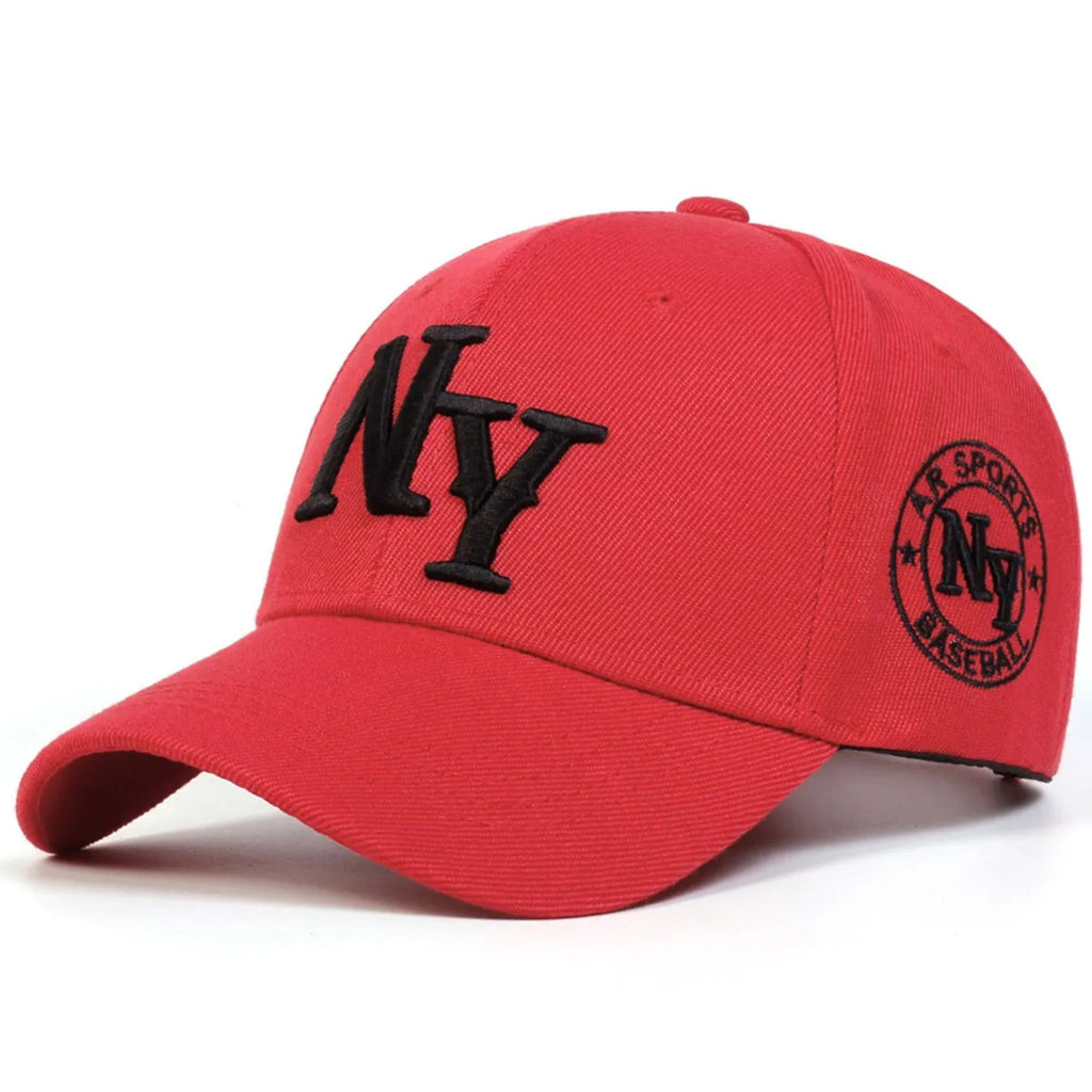 New York Vintage Basecap mit Retro-Stickerei