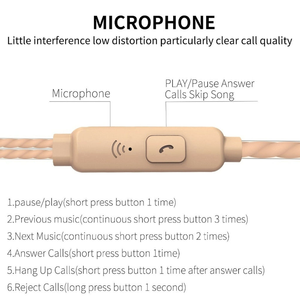 Super Bass In-Ear Kopfhörer Ohrhörer V1 Headset Earphone Headphone + PU-Tasche - 3KShop.de
