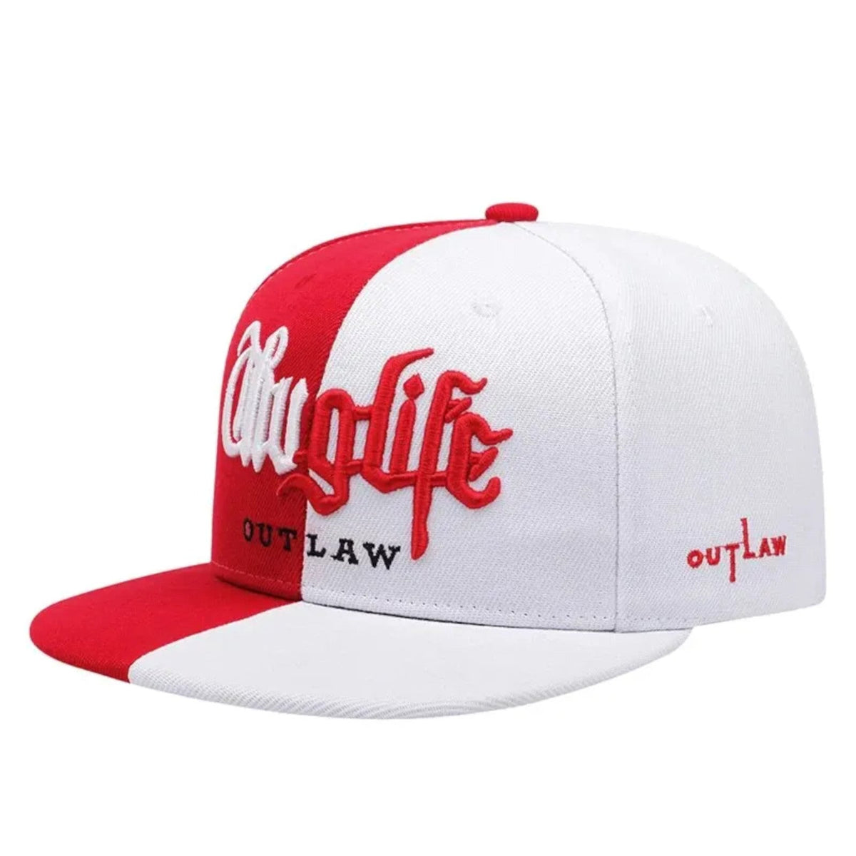 Thuglife Vintage-Basecap aus Baumwolle mit Stickerei