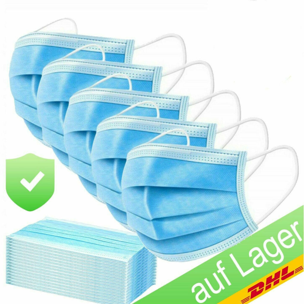25 Medizinische OP Maske 3-lagig Mundschutz Atemschutz Gesichtsmaske Einweg - 3KShop.de