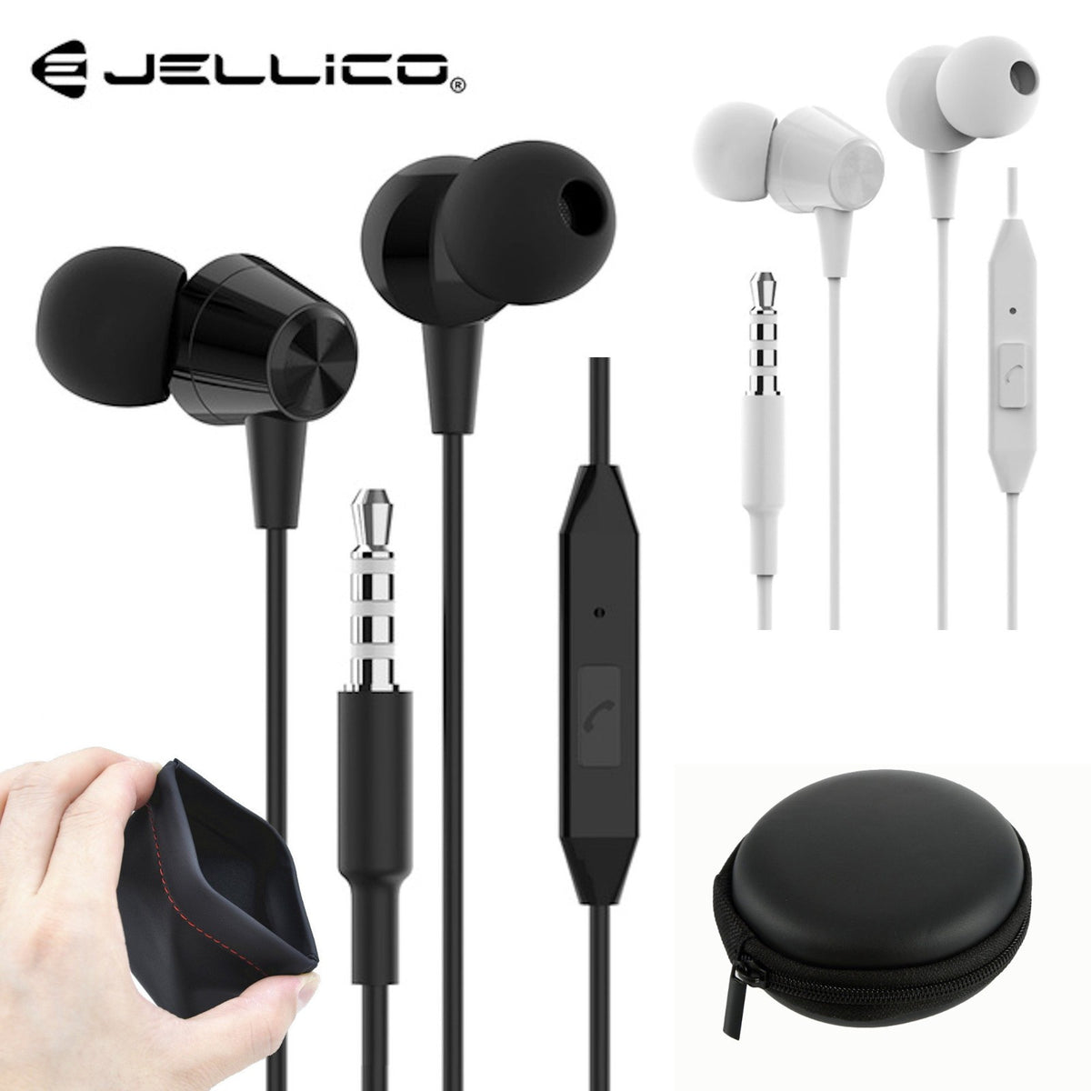 Super Bass In-Ear Kopfhörer Ohrhörer X4 Headset Earphone Headphone + PU-Tasche - 3KShop.de