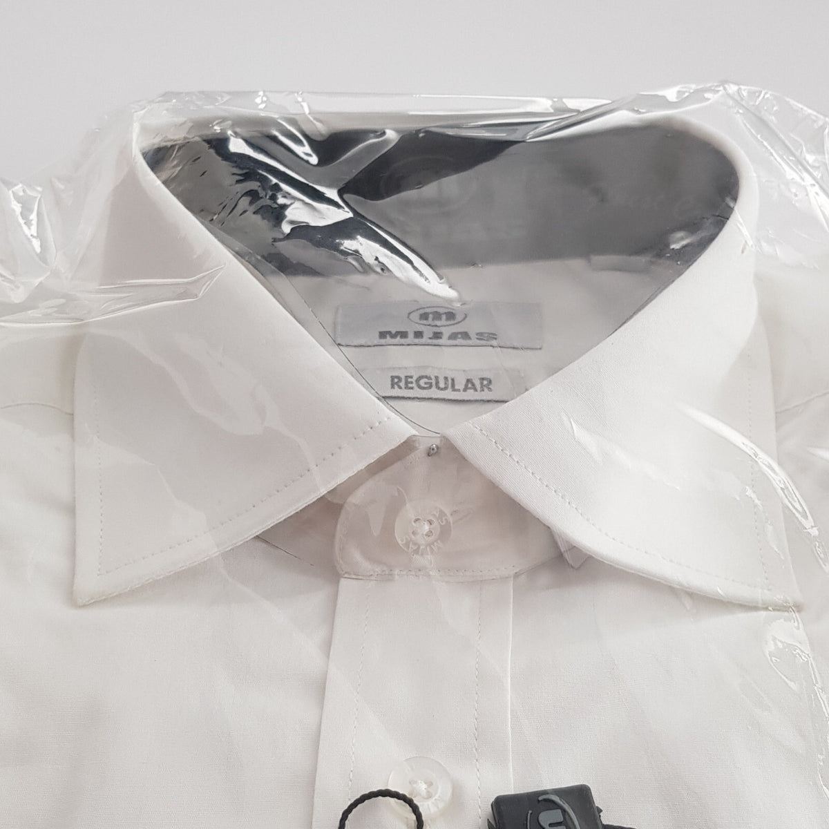 Original Mijas Herren Business Hemd New-Kent Langarm Weiss Regular Gr. 37-38 - 3KShop.de