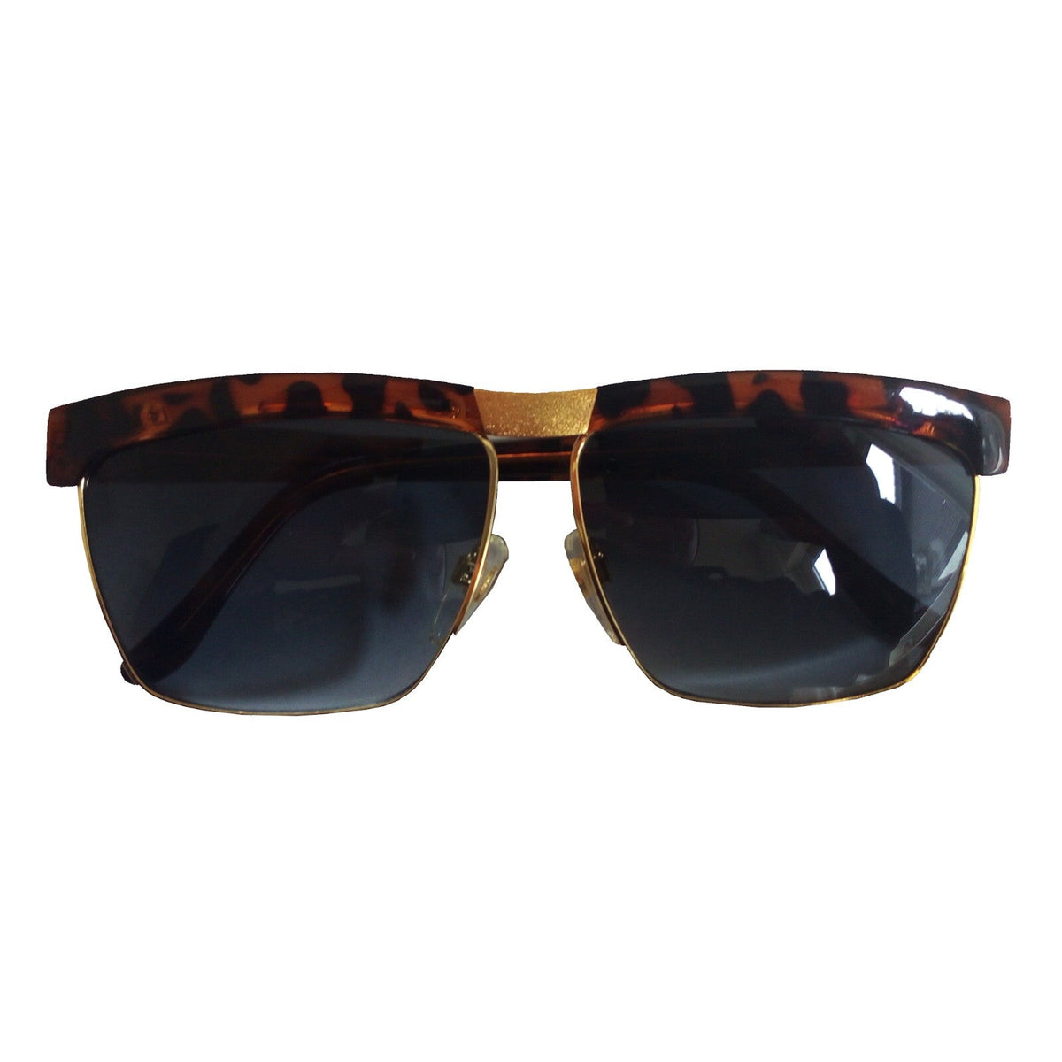 Braun getigerte Designer Unisex-Sonnenbrille