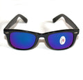 Blau verspiegelte Blues-Brothers Sonnenbrille