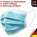 25 Medizinische OP Maske 3-lagig Mundschutz Atemschutz Gesichtsmaske Einweg - 3KShop.de