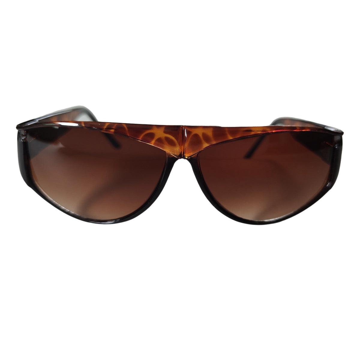 Braun getigerte Designer Damen-Sonnenbrille