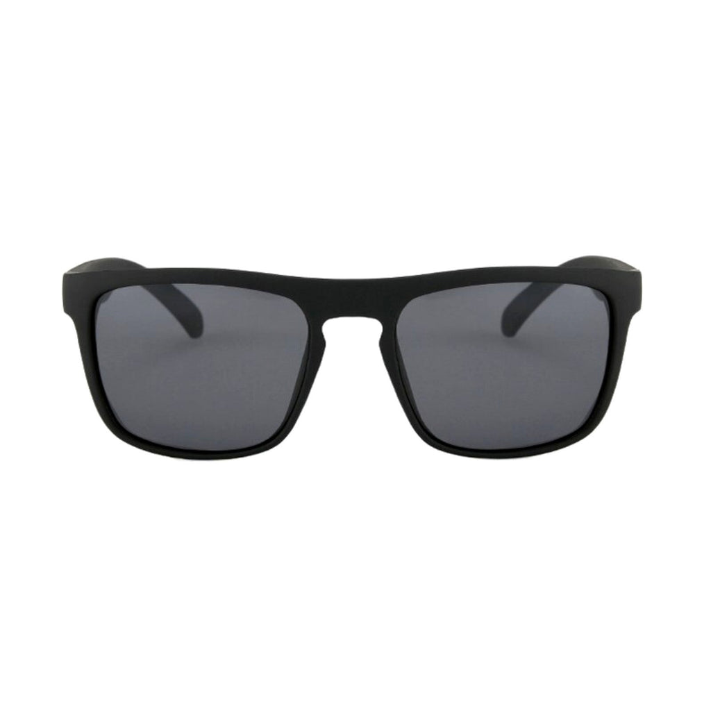 Schwarz-silberne polarisierte Sonnenbrille