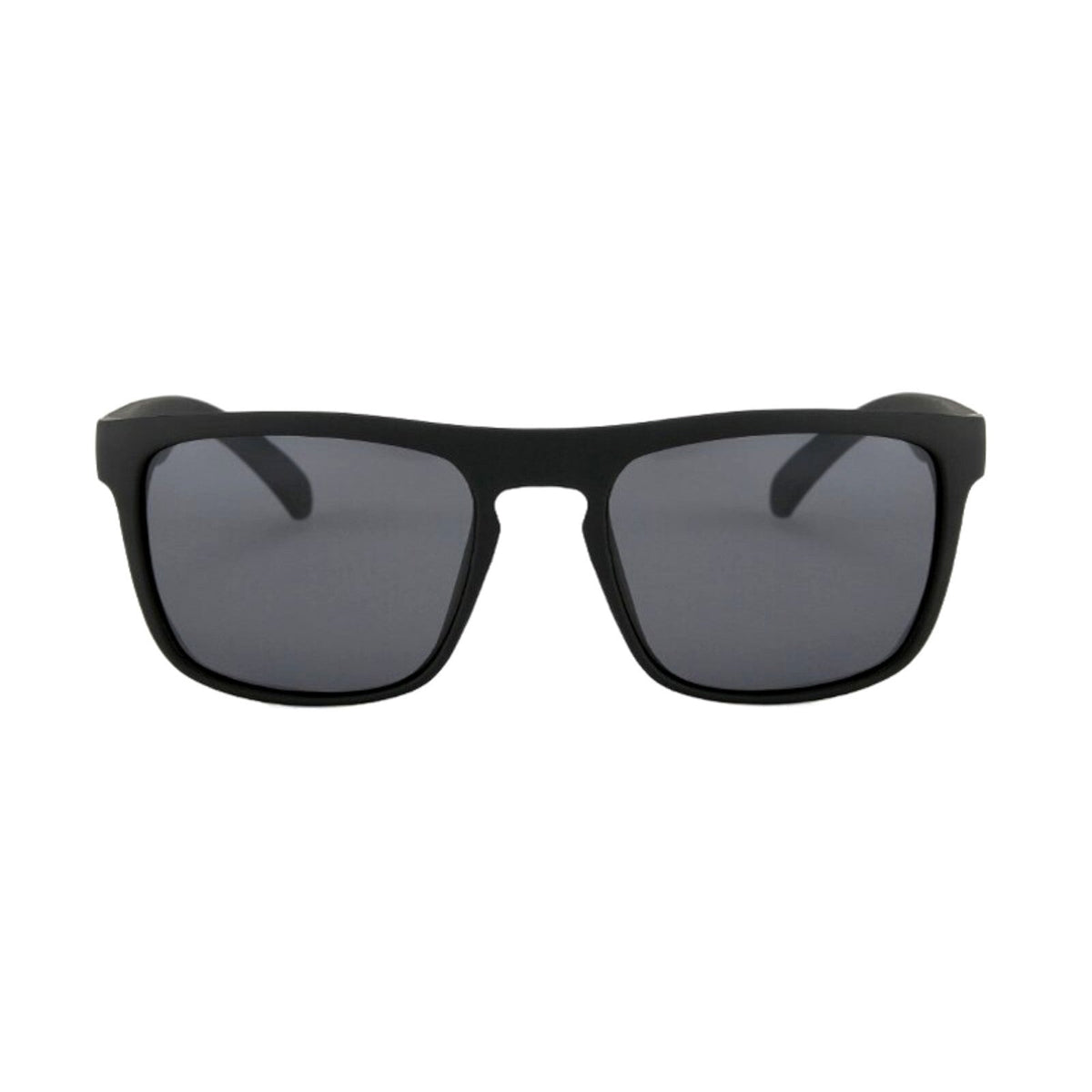 Schwarz-silberne polarisierte Sonnenbrille