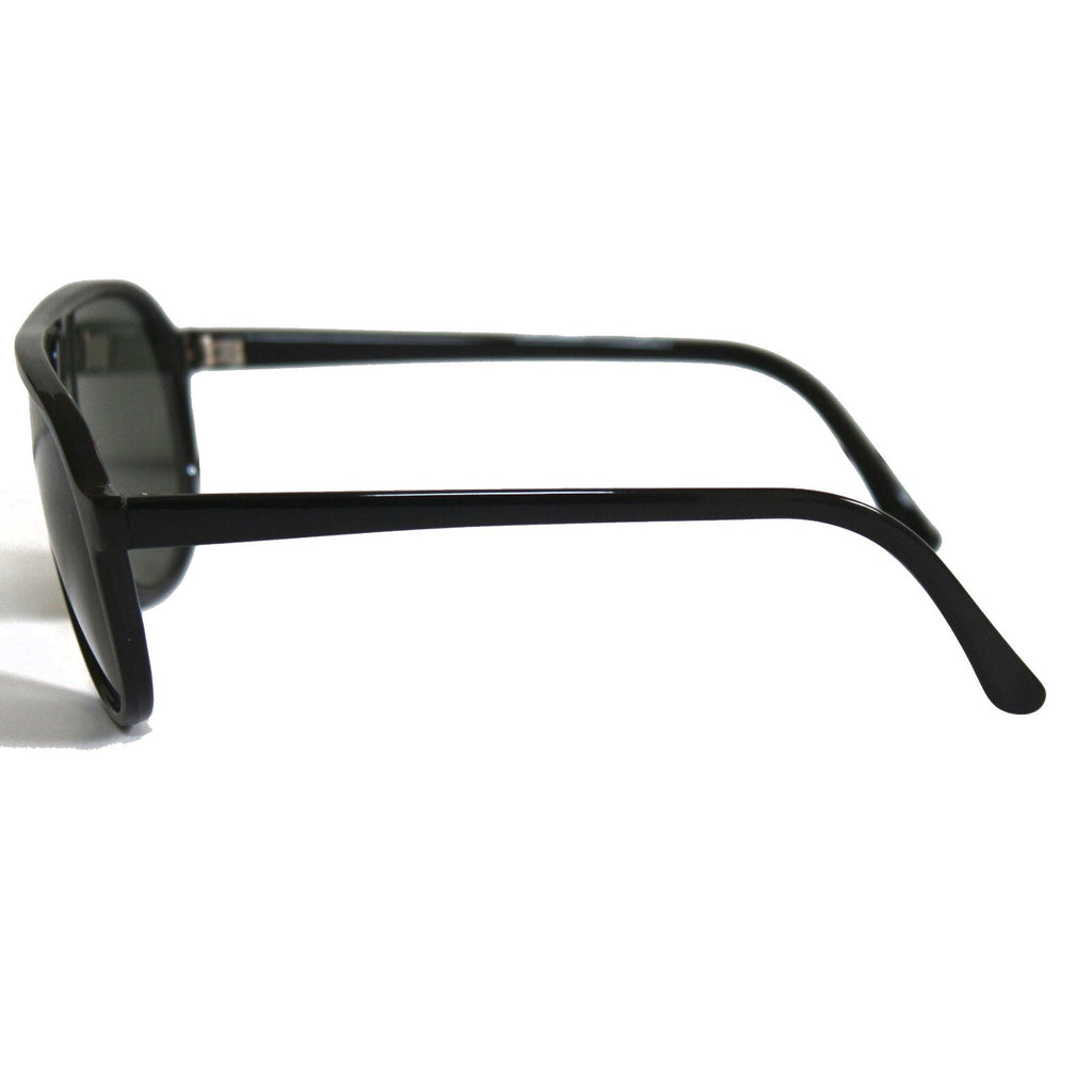 Schwarze Designer Unisex-Sonnenbrille