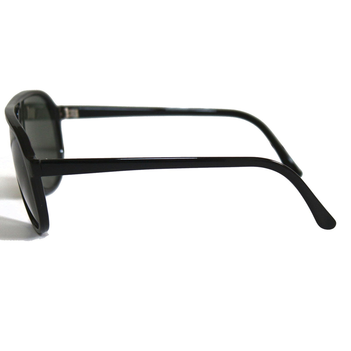 Schwarze Designer Unisex-Sonnenbrille