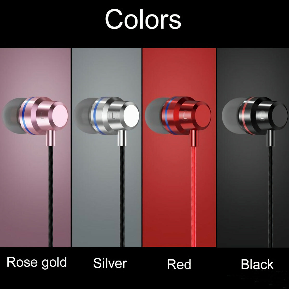 Super Bass In-Ear Kopfhörer Ohrhörer 3K V1L Sound Earphone Headphone Headset - 3KShop.de