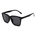 Schwarze Oversized Vintage Sonnenbrille