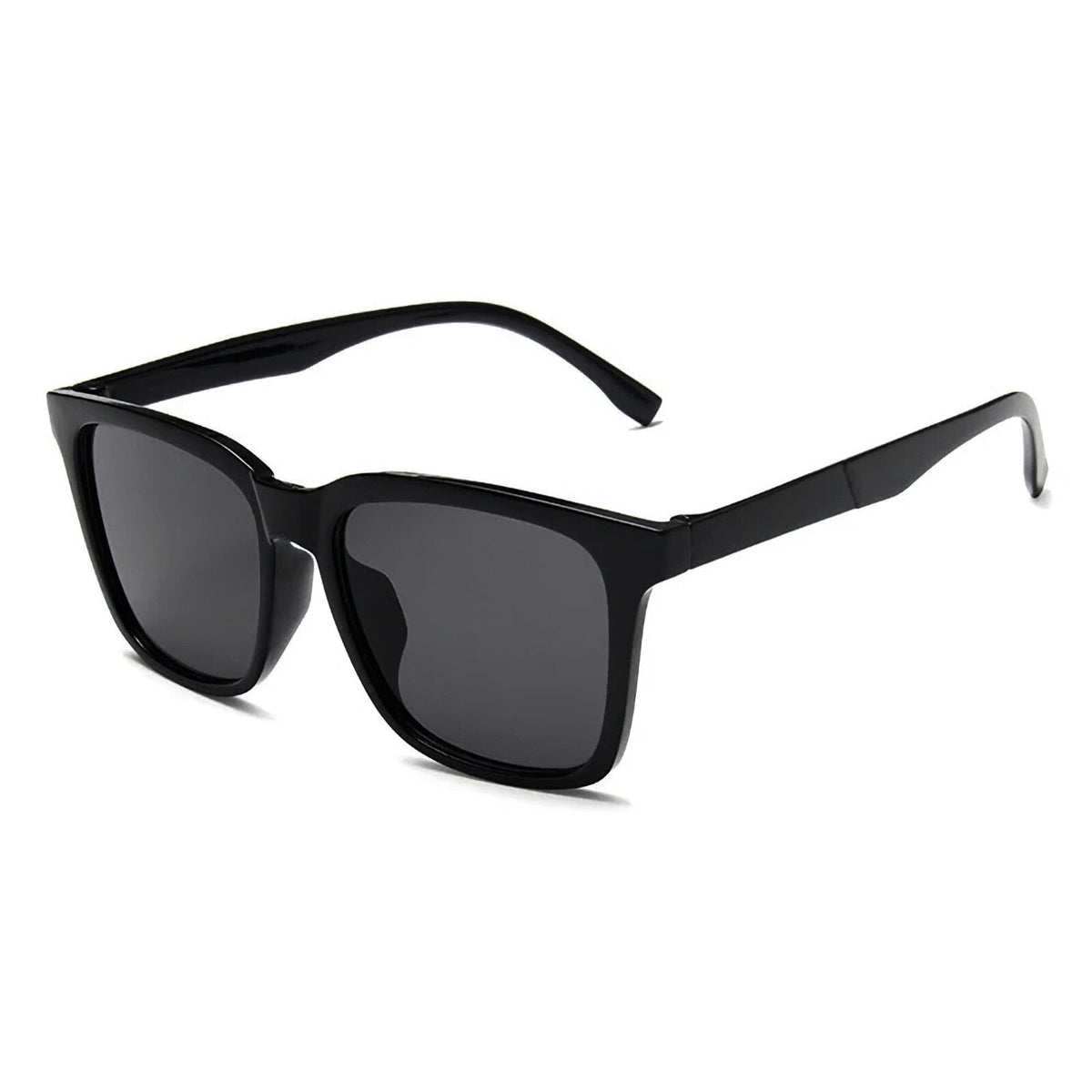 Schwarze Oversized Vintage Sonnenbrille