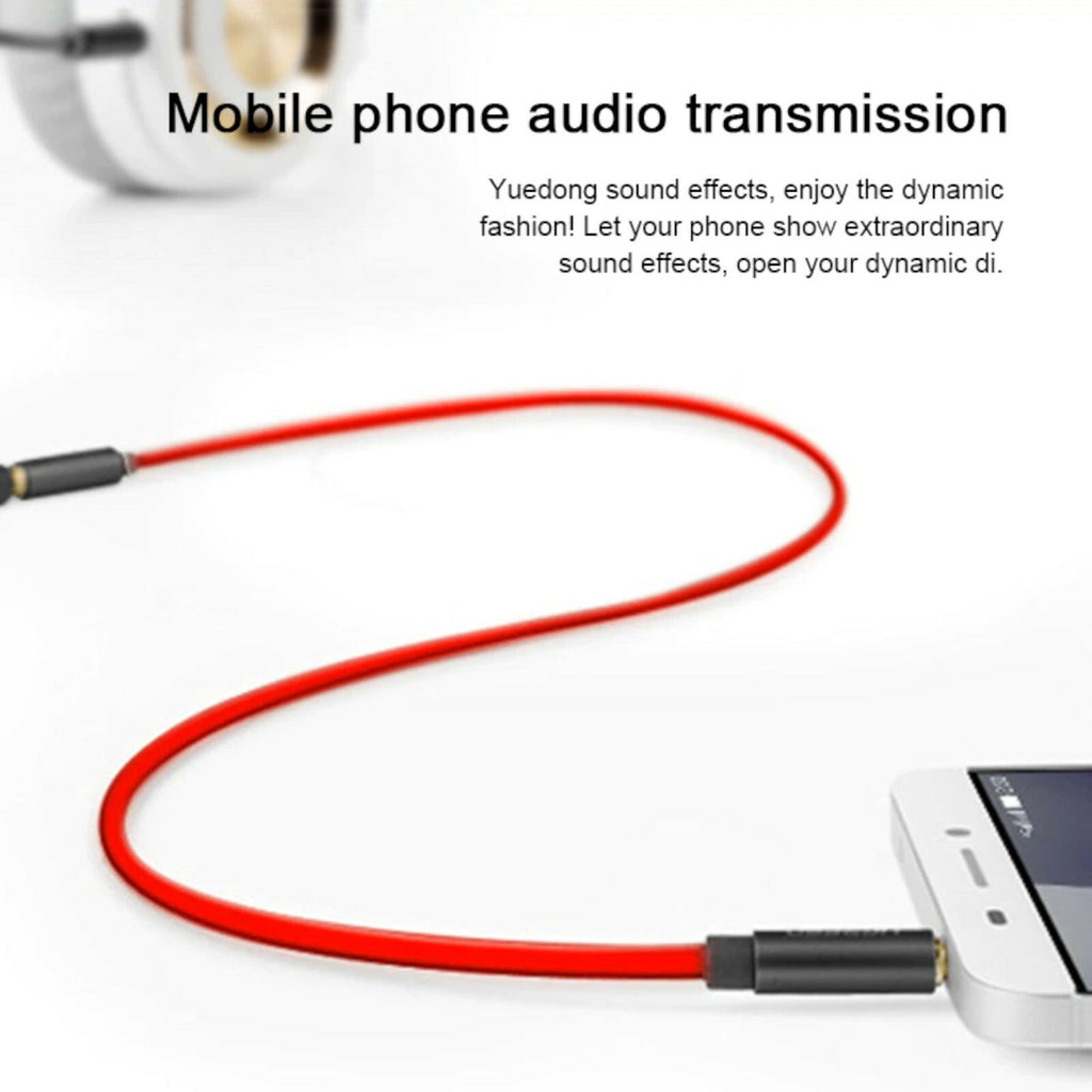 Rote 1 m 4-polige Headset-Verlängerung