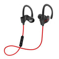 Roter OB-01 Bluetooth Sport-In-Ear-Kopfhörer mit Ohrbügel