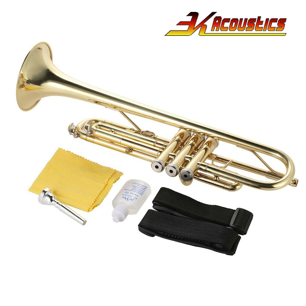 3K 180S-21G Bb-Trompete aus Messing mit Koffer