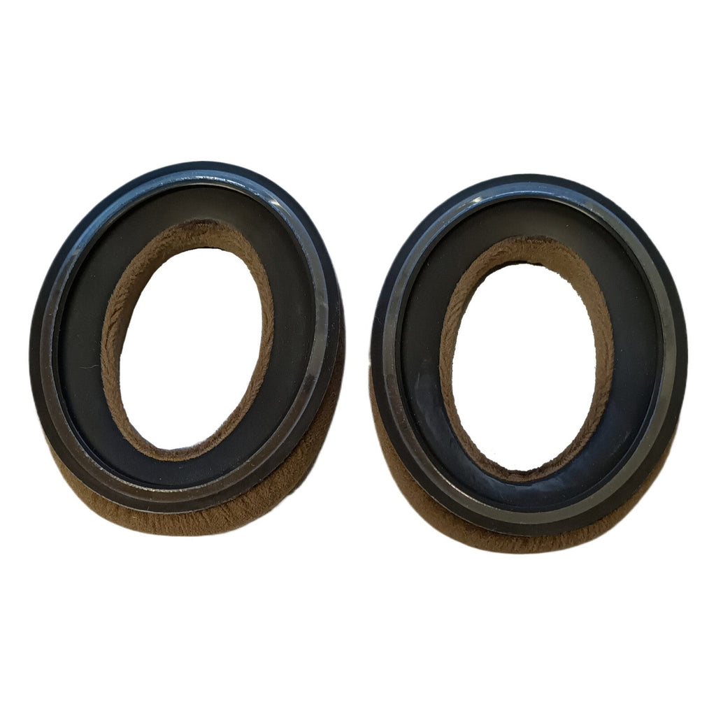 Braune Velours-Ohrpolster für Sennheiser HD559 bis HD599