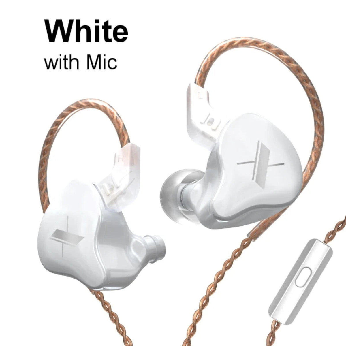 KZ EDX HiFi In-Ear-Kopfhörer mit abnehmbarem Kabel