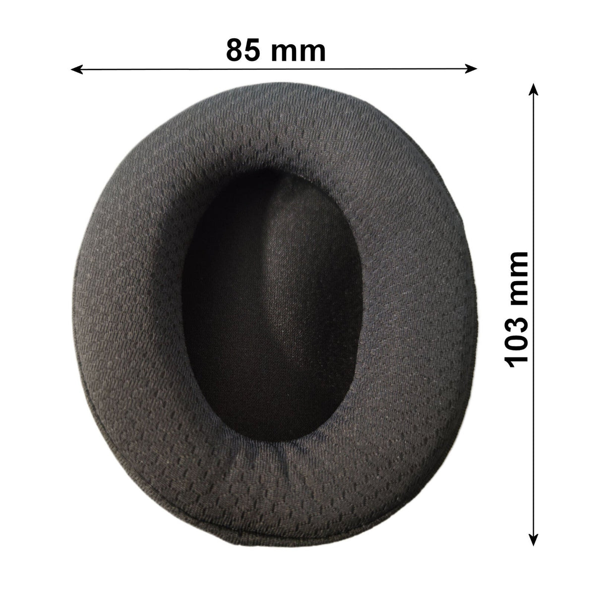 Schwarze Mesh-Ohrpolster für AKG K361 und K371