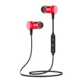 Schwarz-rotes magnetisches X9 Bluetooth In-Ear-Headset