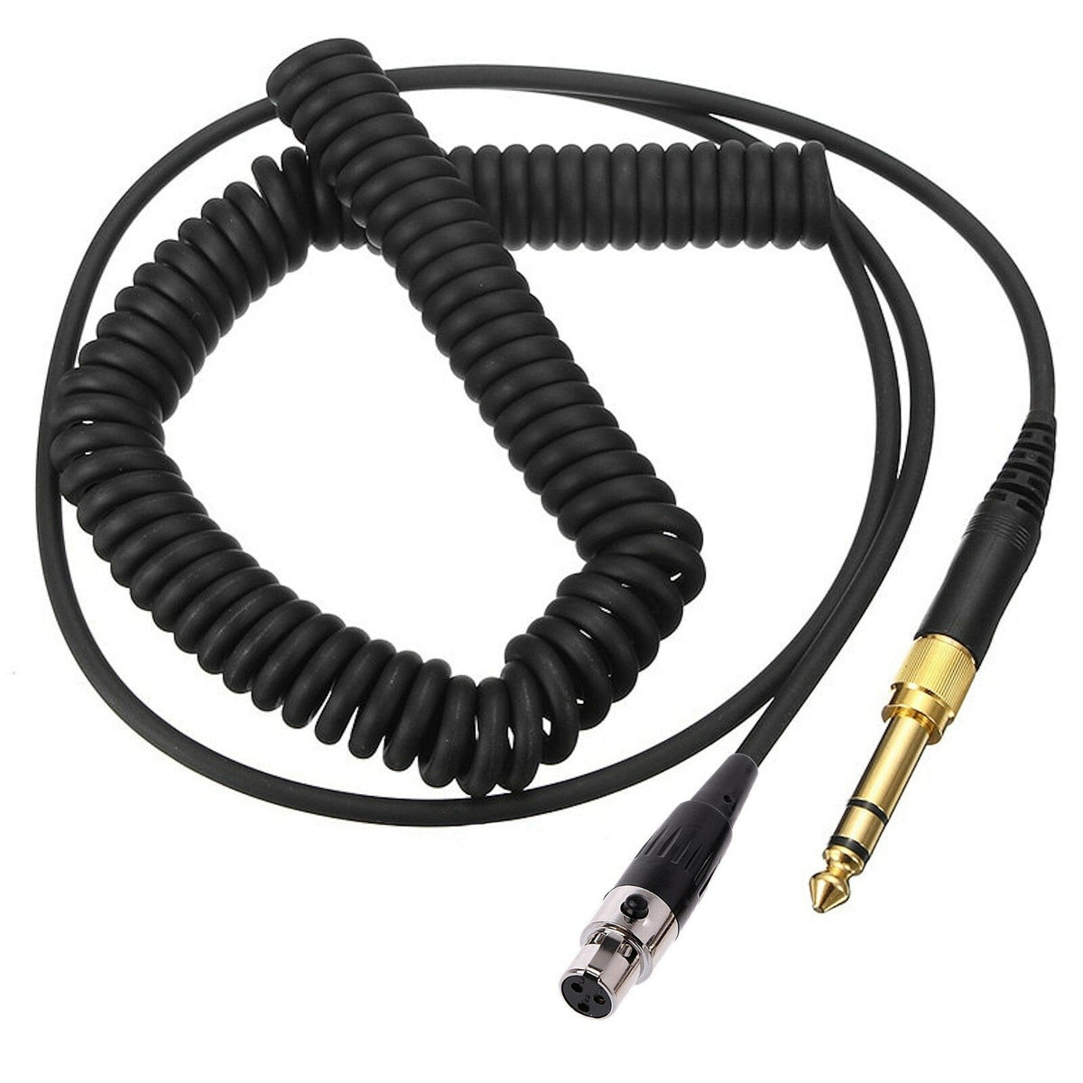 3 m Mini-XLR Spiralkabel für AKG und beyerdynamic