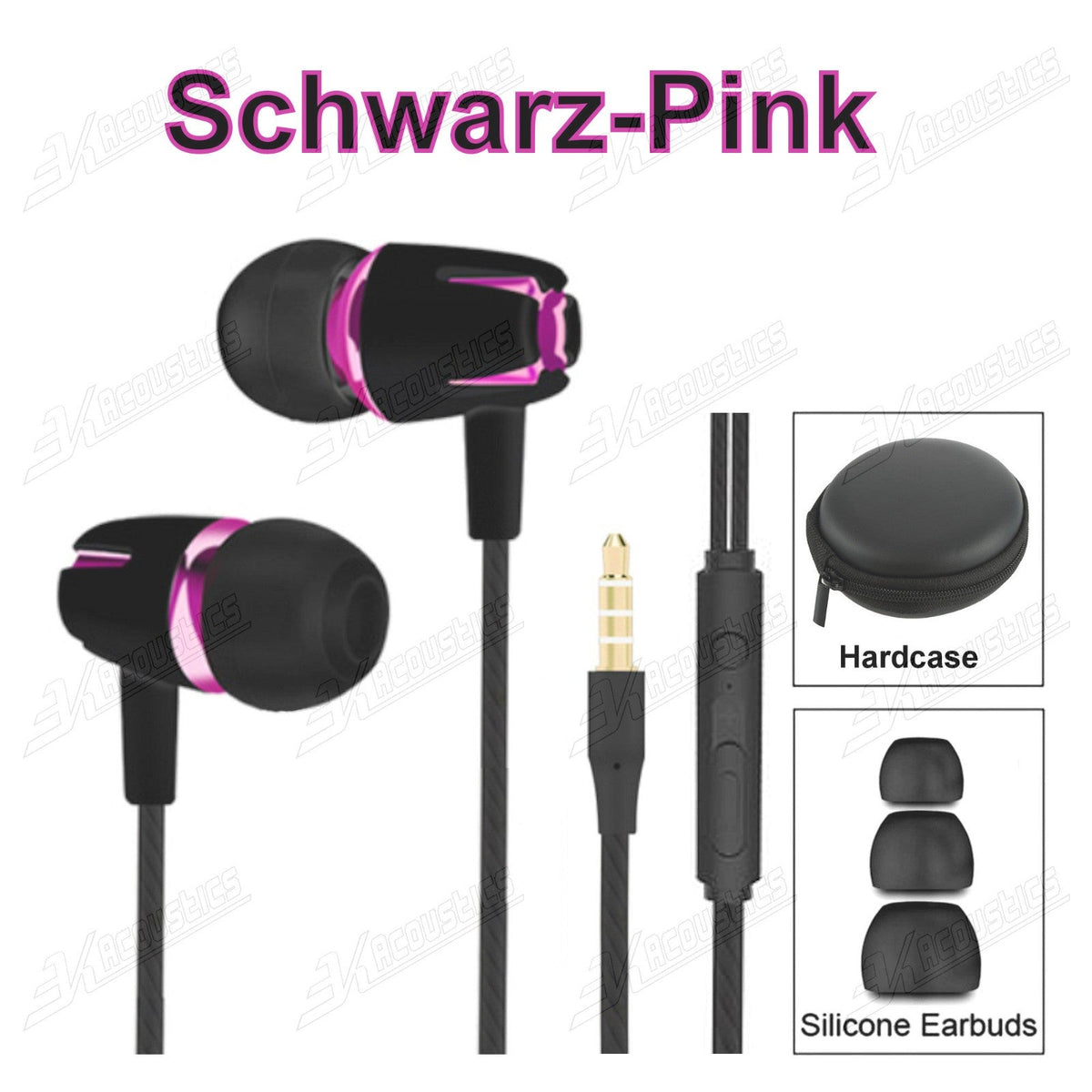 S9+ In-Ear-Kopfhörer mit Lautstärkeregler