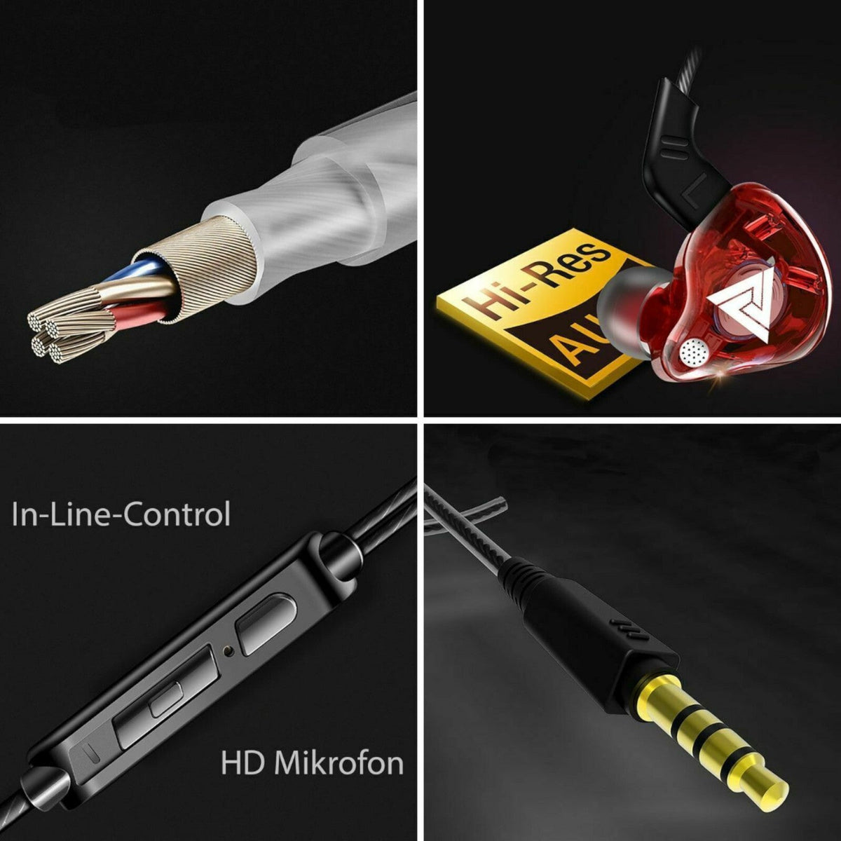 QKZ AK6 HiFi In-Ear-Headset