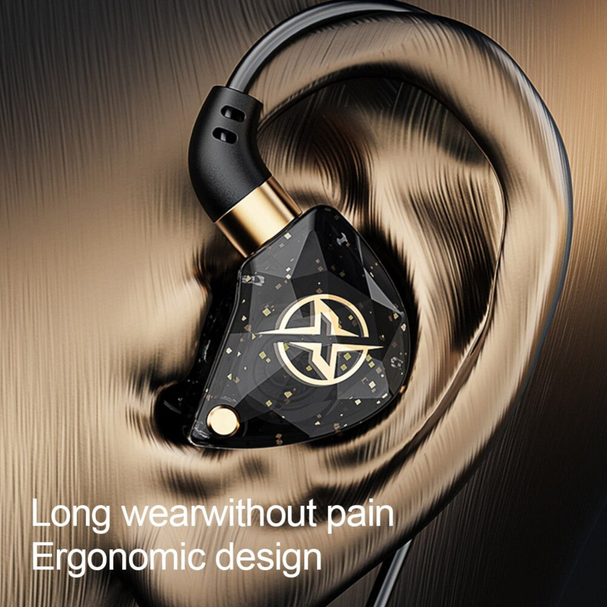 3K X6 HD In-Ear-Headset mit Mikrofon