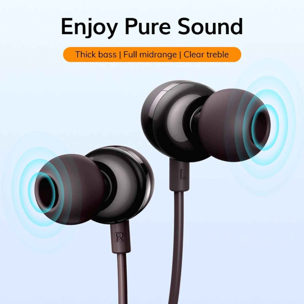 Premium Metall Headset In-Ear Kopfhörer F36 Surround Super Bass braun Hardcase