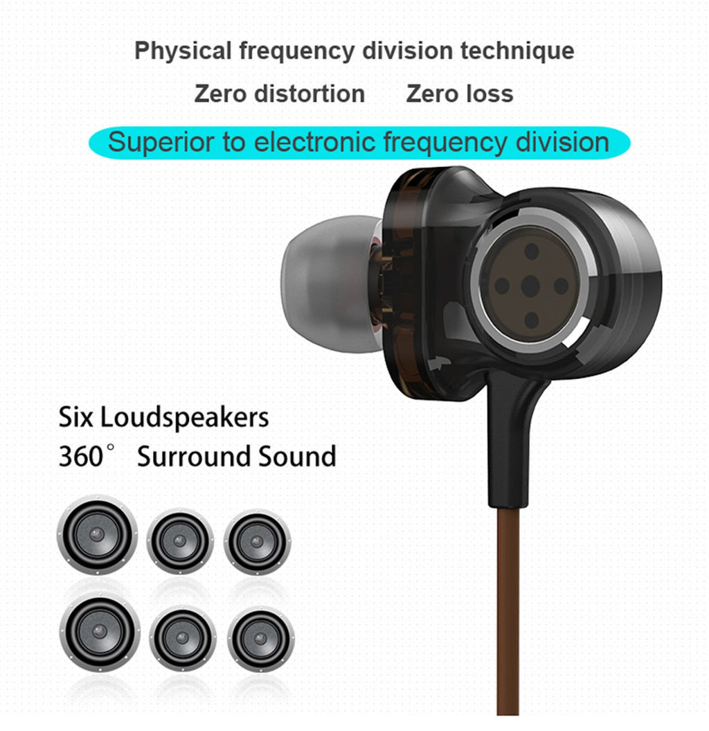 I-INTO i8 3-Treiber In-Ear-Headset