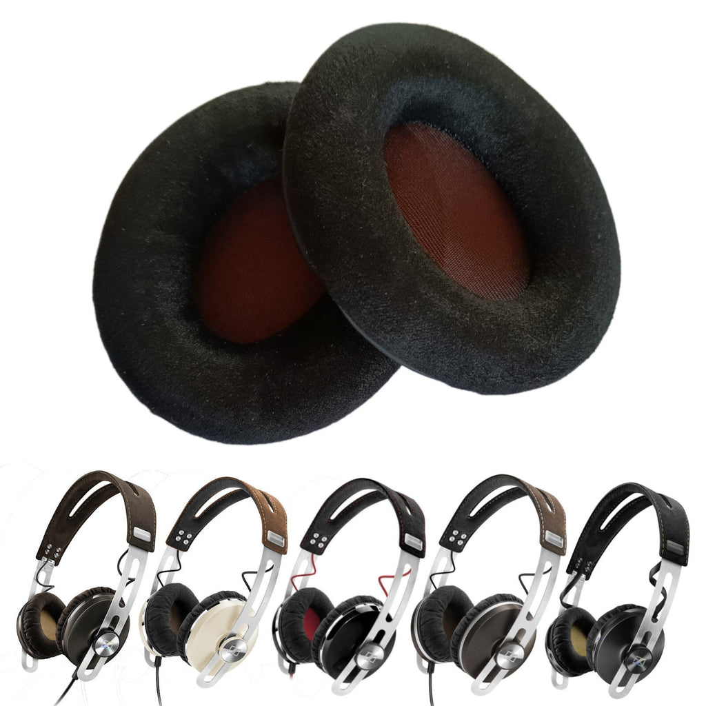 Braune Velours-Ohrpolster für Sennheiser Momentum On-Ear
