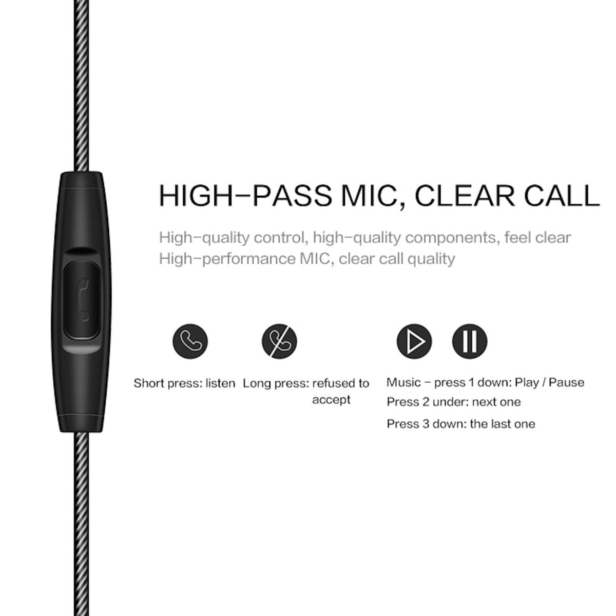 QKZ KD4 Dual-Treiber In-Ear-Headset