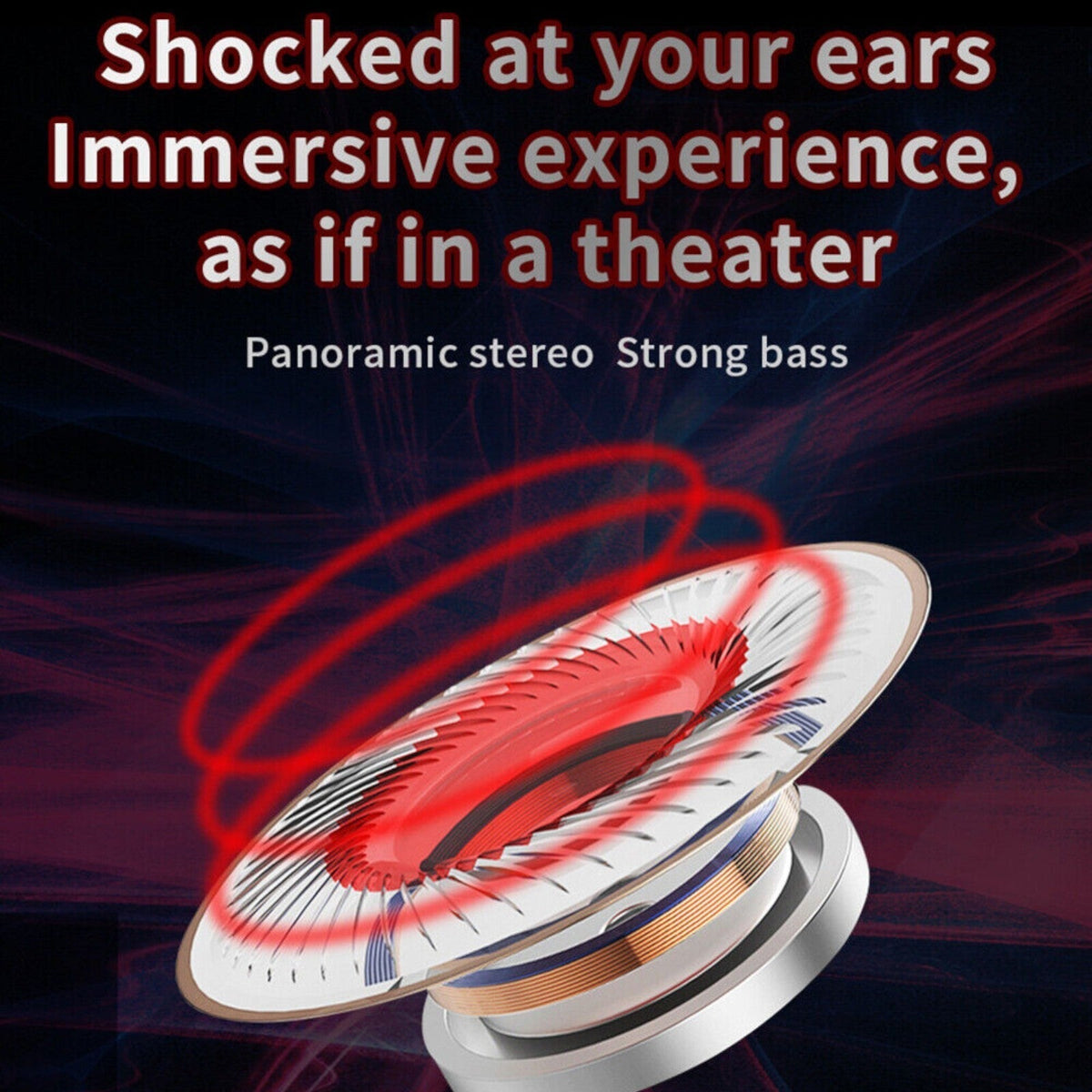 Kristallfarbener QKZ AK6 Hi-Res In-Ear-Kopfhörer