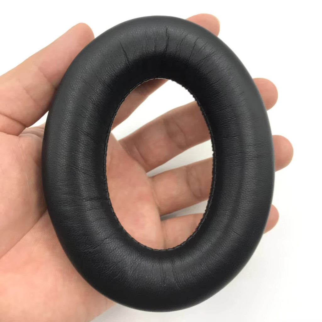 Schwarze Kunstleder-Ohrpolster für Sennheiser HD559 bis HD599
