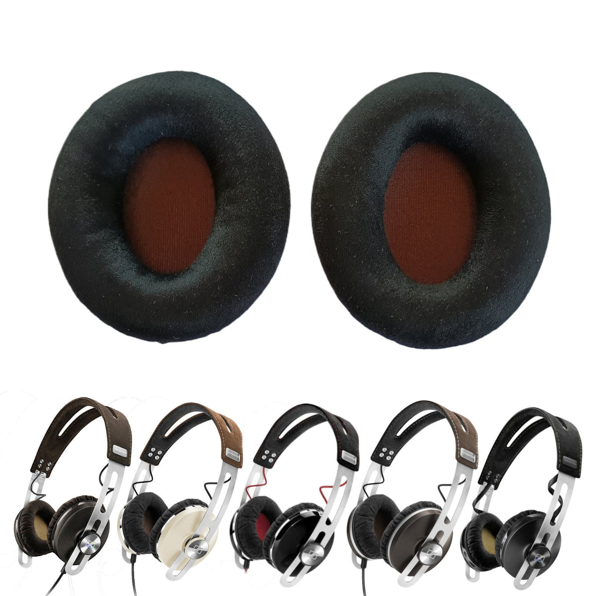 Velours-Ohrpolster für Sennheiser Momentum On-Ear