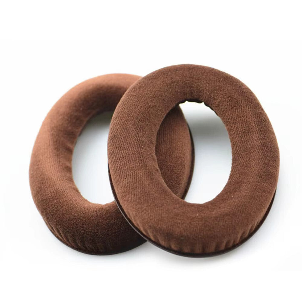 Braune Velours-Ohrpolster für Sennheiser HD559 bis HD599