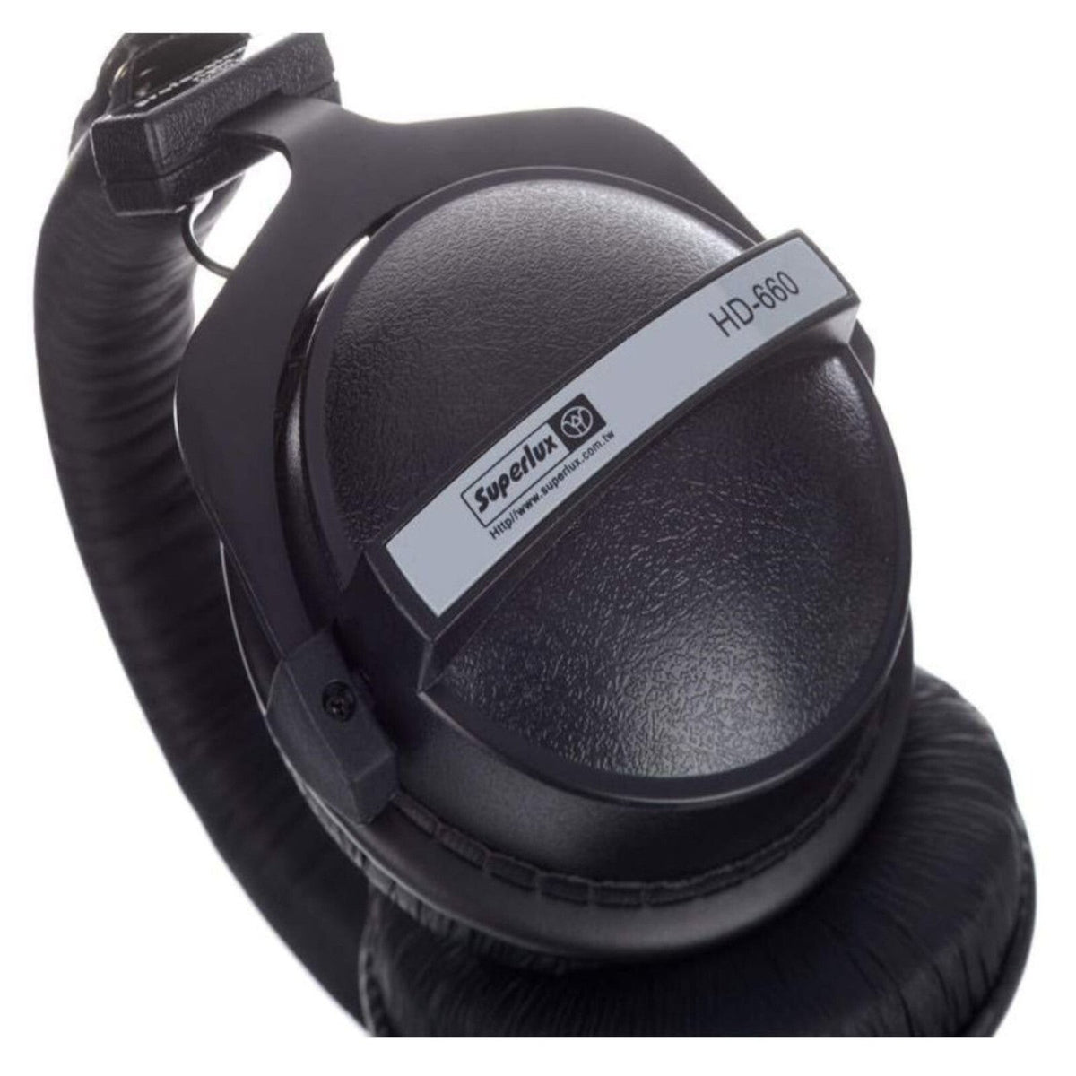 Schwarz-silberne Superlux HD660 Over-Ear-Kopfhörer