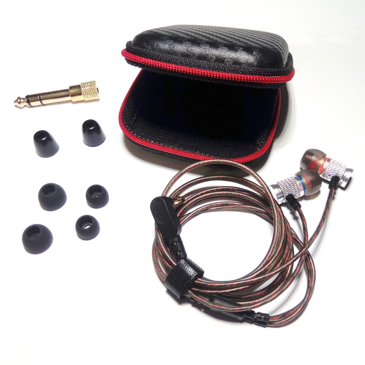 Silbernes KZ ED2 EDR2 In-Ear-Headset