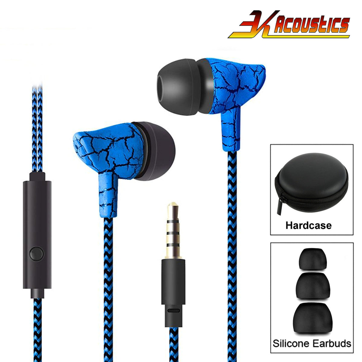 3K Cracked Style In-Ear-Headset