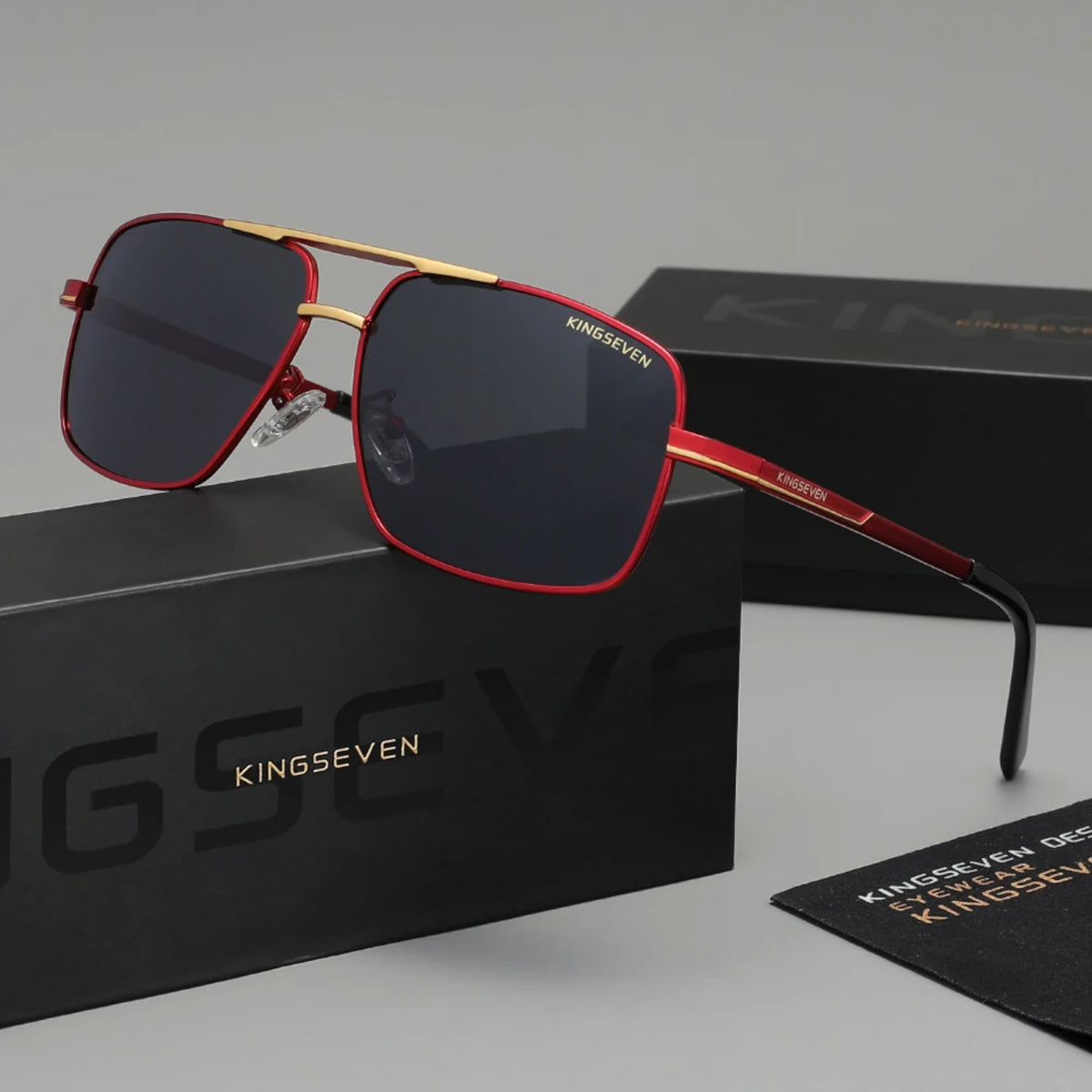 Sonnenbrille Kingseven 7891 R Premium Pilotenbrille Männer Polarisiert UV400 HD - 3KShop.de