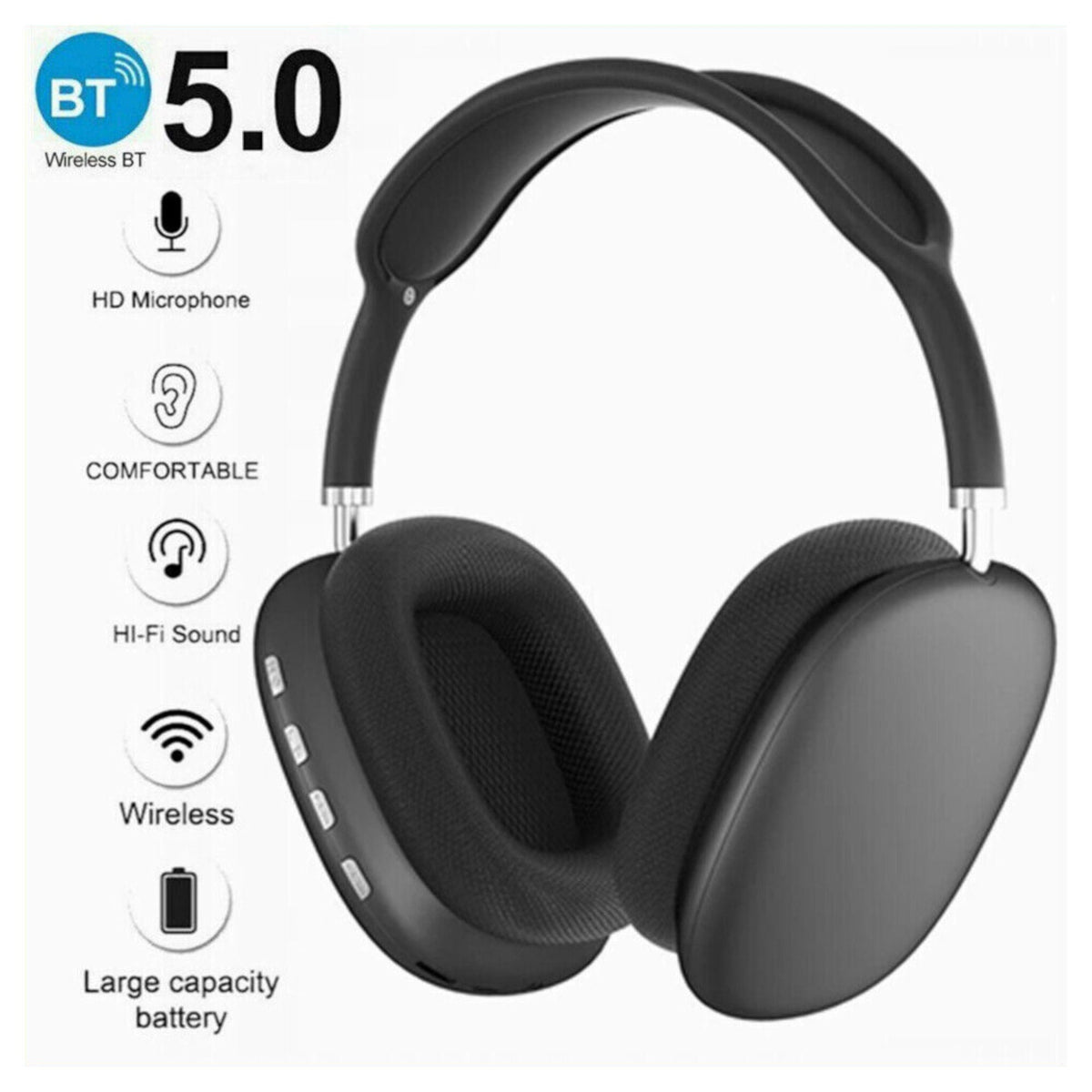 Leichte P9 Bluetooth On-Ear-Kopfhörer