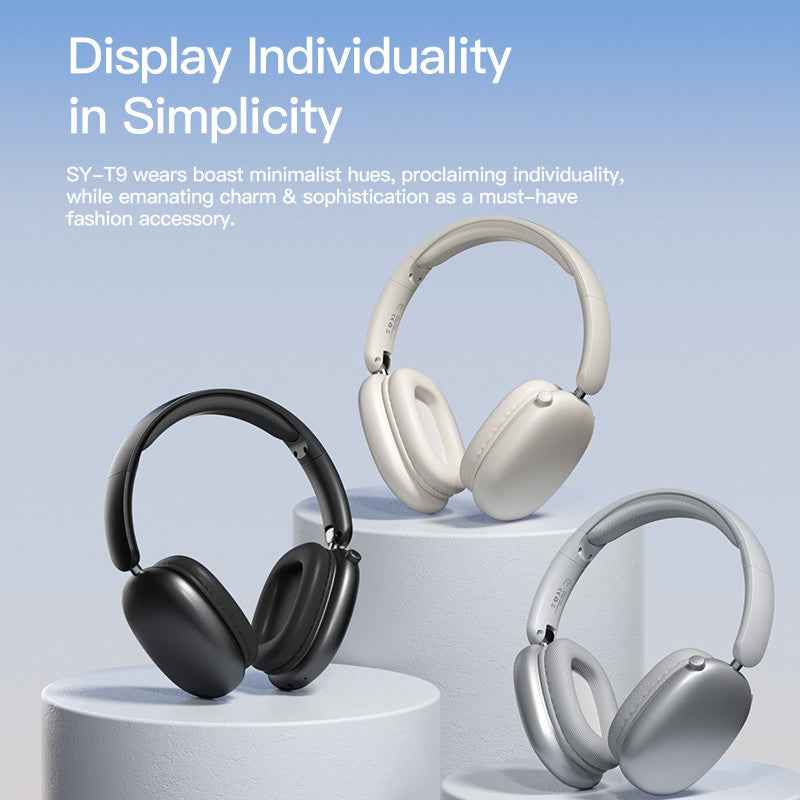 SY-T9 ENC Bluetooth Over-Ear-Kopfhörer