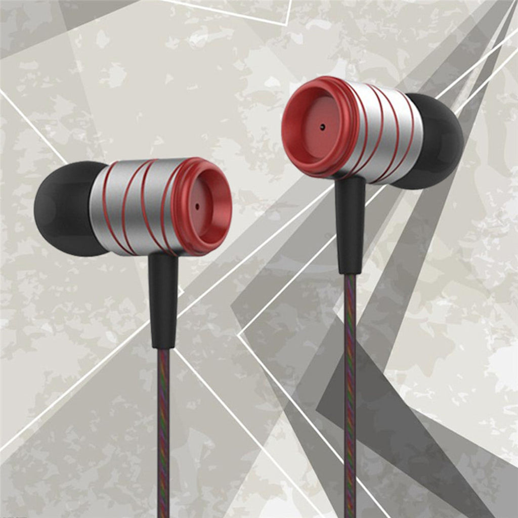 Silber-rotes KZ ED1HS In-Ear-Headset