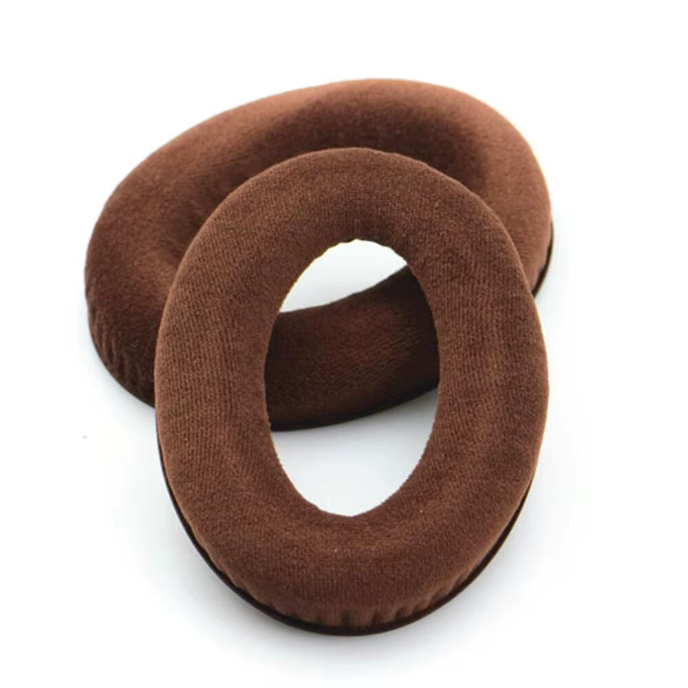 Braune Velours-Ohrpolster für Sennheiser HD559 bis HD599