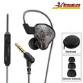 Schwarzes 3K K2 HD In-Ear-Headset