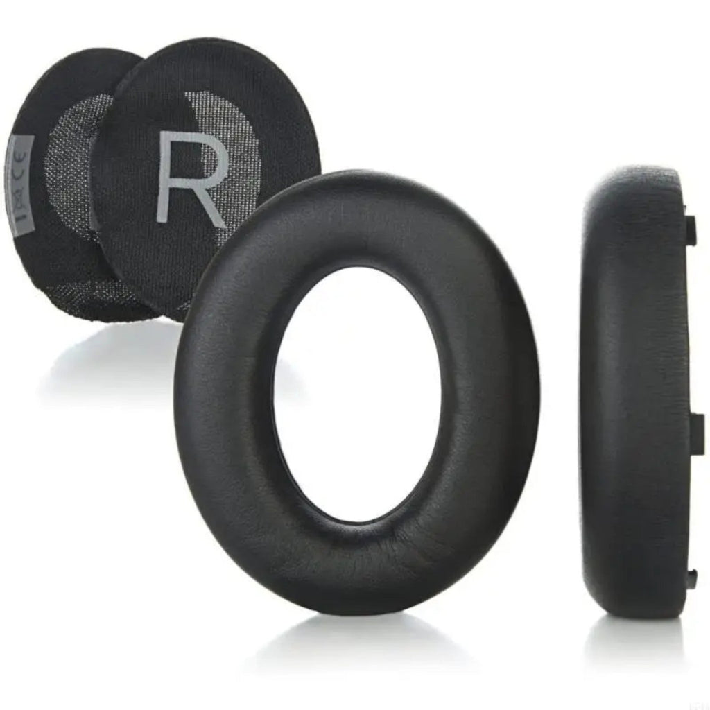 Schwarze Kunstleder-Ohrpolster für Bose NC700