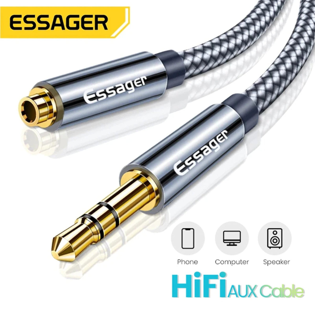 Essager 3 m 3,5-mm-Klinken-Verlängerung