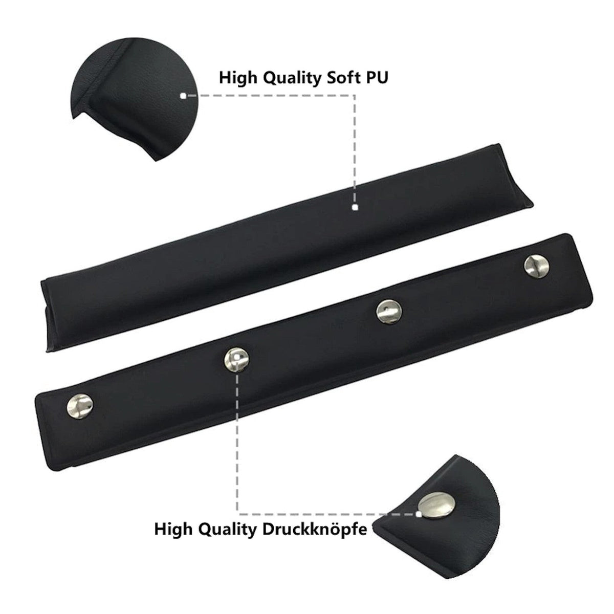 Kunstleder-Ohrpolster mit Kopfband für beyerdynamic DT770 DT880 DT990