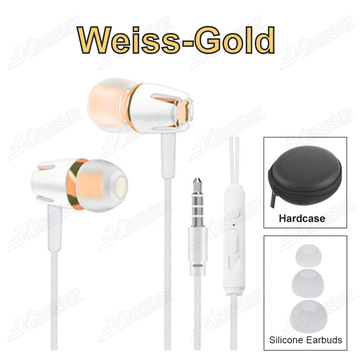 S9+ In-Ear-Kopfhörer mit Lautstärkeregler